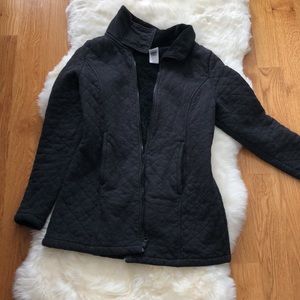 The North Face Black Arctic Quilted Auqm Coat